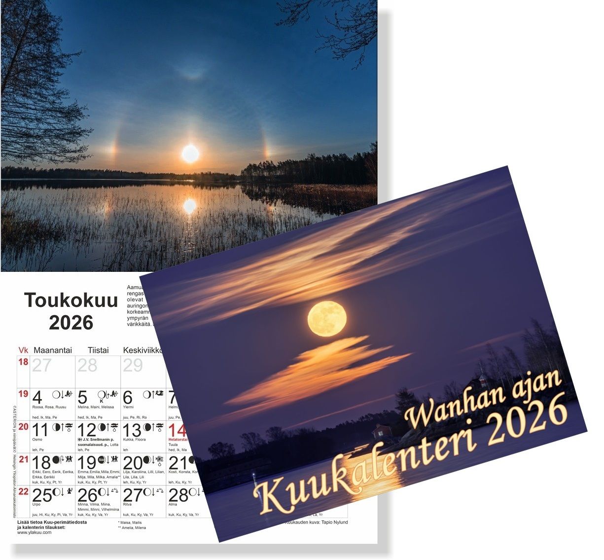 Månkalender 2026