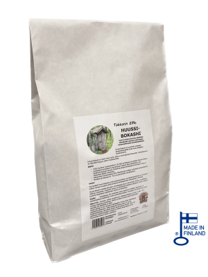 Huussi-Bokashi Tohtorin EM® - kotimainen huussirouhe 2KG