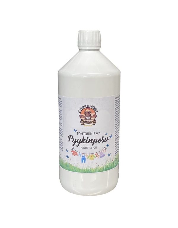Pyykinpesu hajusteeton Tohotrin EM Pyykinpesu hajusteeton