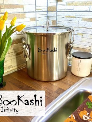 BooKashi Infinity - Bokashikärl 10L Rostfri stål
