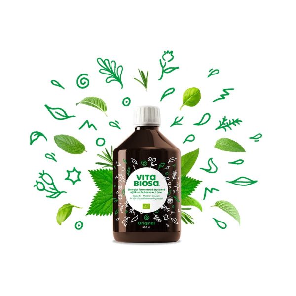 SE_VB_ORI_500ml_packshot_herbs Vita Biosa Original - Fermentoitu maitohappojuoma (1L)
