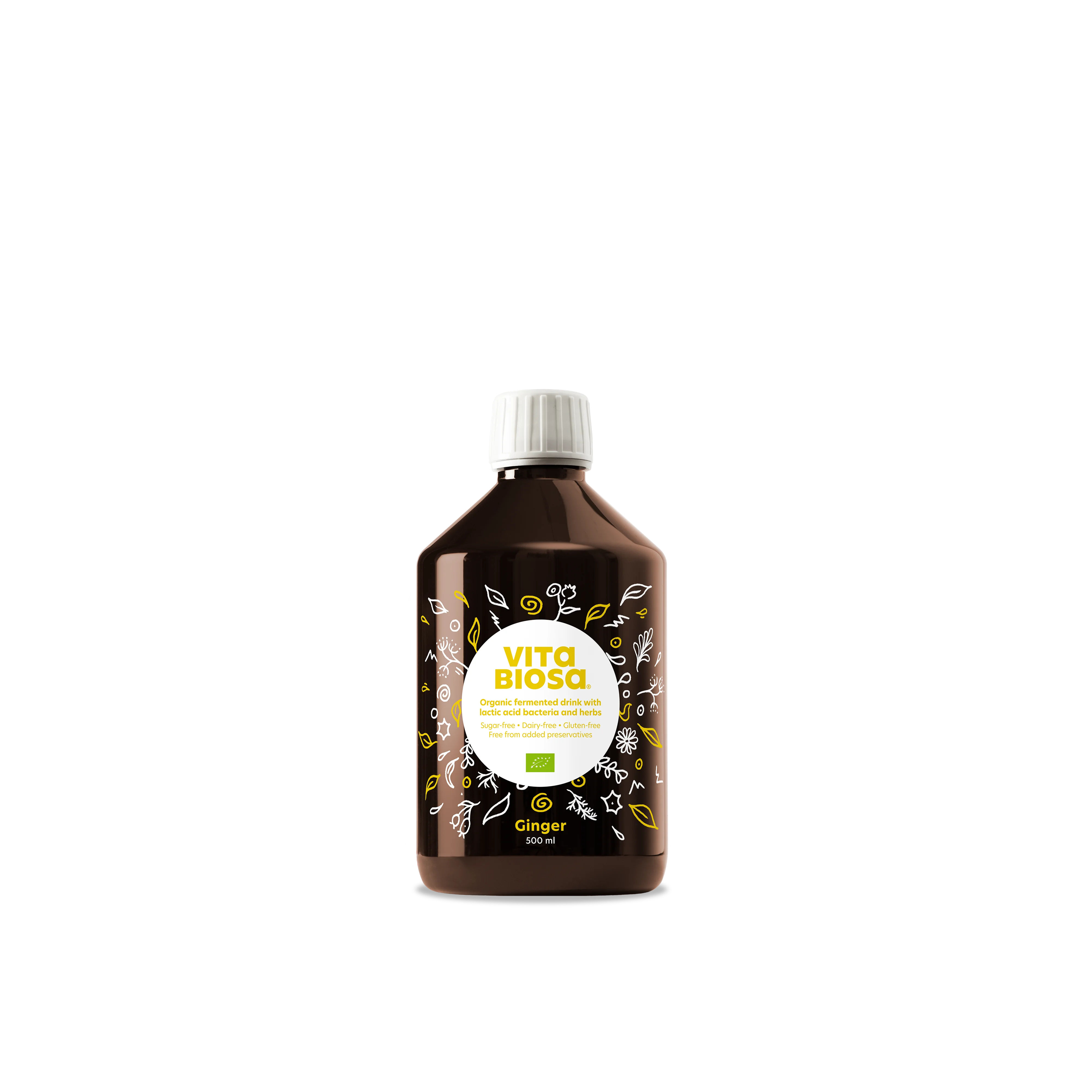 Vita Biosa Inkivääri - Fermentoitu maitohappojuoma (500ml)