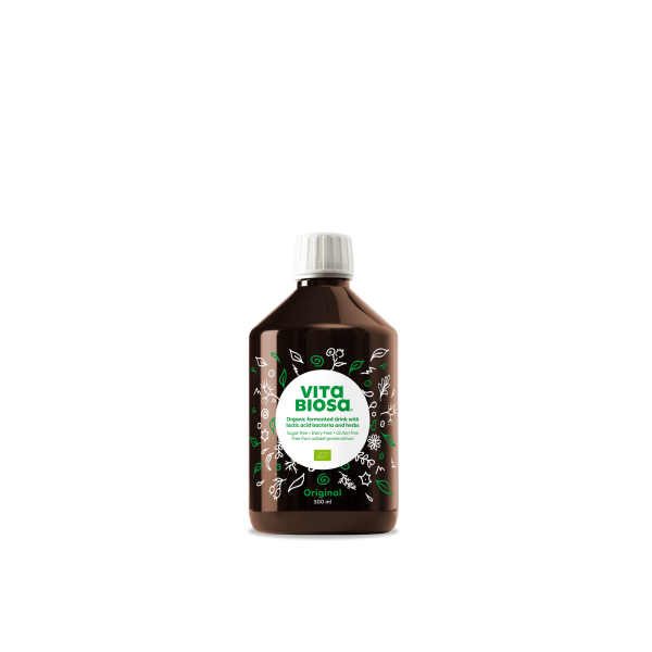 UK_VB_ORI_500ml_packshot_shadow Vita Biosa Original - Fermentoitu maitohappojuoma (500ml)