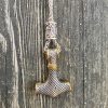Mjolnir k_takaa Kaulakoru - Thorin vasara Mjölnir Kulta