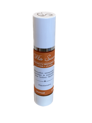 Otsonoitu seesamiöljy + tyrni ja jojoba. 50ml