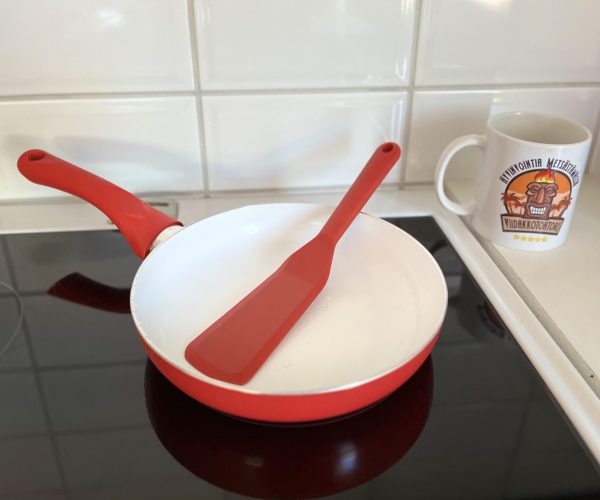 Paistinlasta Stekspade - non-stick, silikon