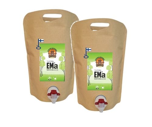 EMa - Tohtorin EM®a Mikrobiliuos, kotimainen. EMa-Bägi.  2 x 2.7L