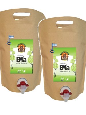 EMa - Tohtorin EM®a Mikrobiliuos, kotimainen. EMa-Bägi.  2 x 2.7L