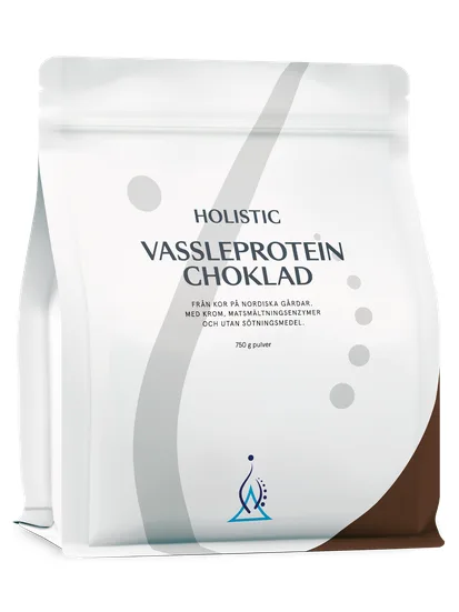 Holistic Whey Protein Suklaa Whey Protein Choklad 750gr