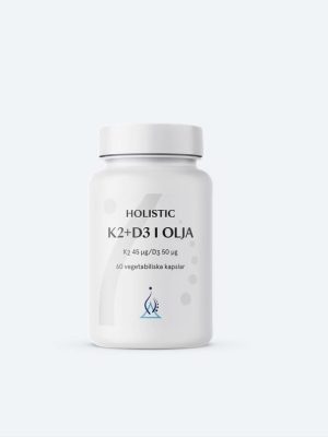 K2+D3 Vitamin i olja. 60 st