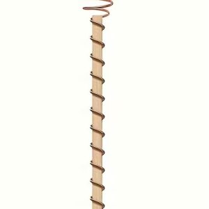 Kuparispiraali puutikku spiraali 30cm