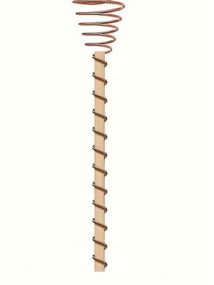 Kopparspiral träpinne 30cm