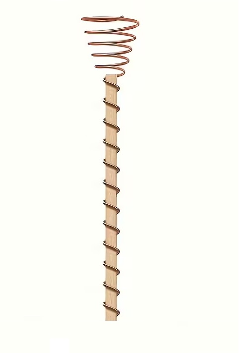 Kuparispiraali puutikku spiraali 30cm